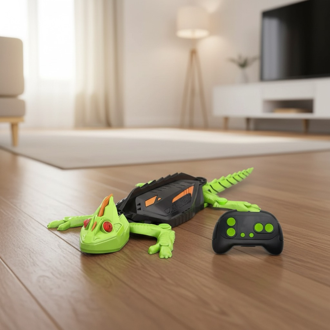 Le Gecko Télécommandé Grimpe-Murs