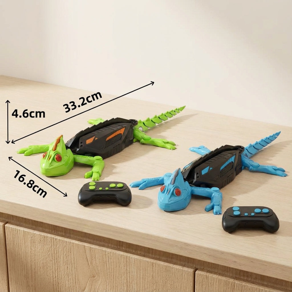 Le Gecko Télécommandé Grimpe-Murs