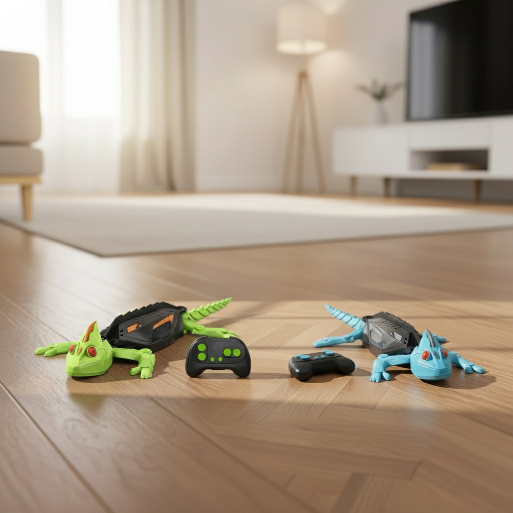 Le Gecko Télécommandé Grimpe-Murs